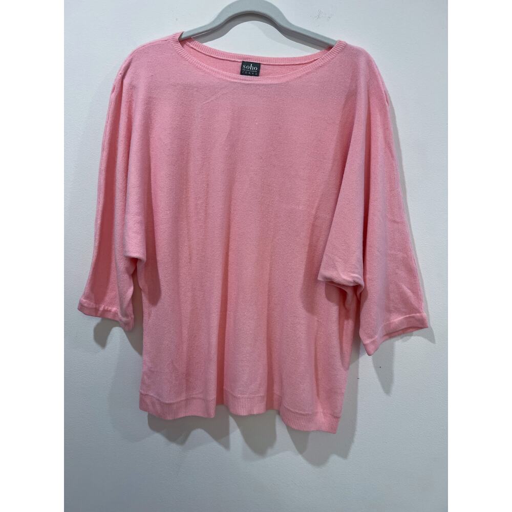 New York & Company Scoopneck Dolman Sweater Large
